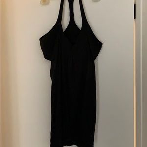 Black tank/sports bra top